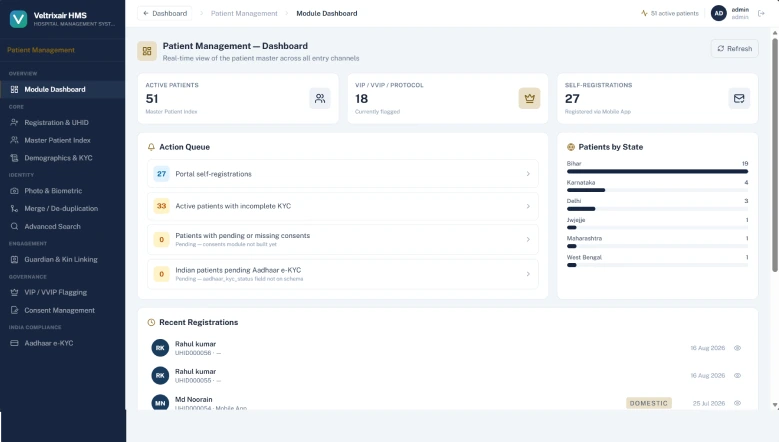 Billing & Claims mockup
